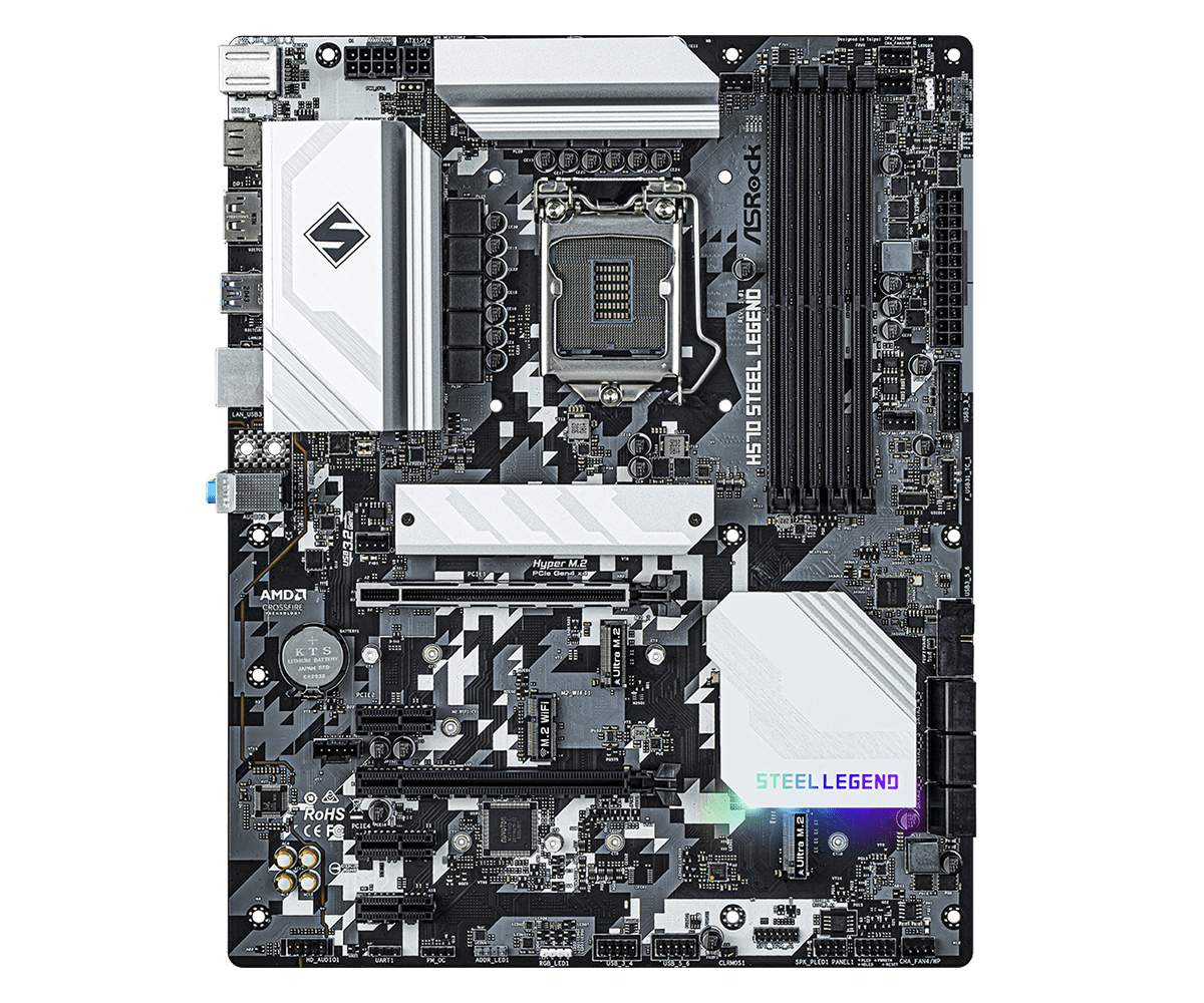 ASRock マザーボード H570 Steel Legend Intel 10世代 ・ 11世代 CPU